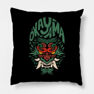 Japanese Okayama Dragon Pillow