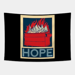 Hope is in the Trash Tapestry