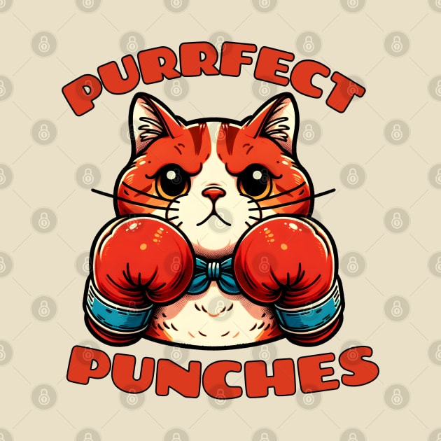 Kickboxing cat by Japanese Fever