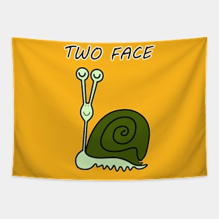 Happy snail Tapestry