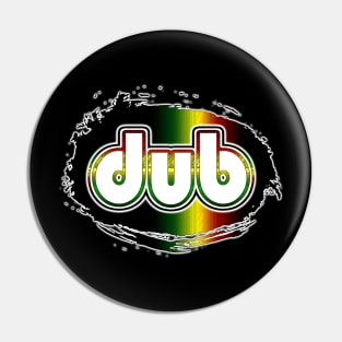 Dub-RastaOval Pin