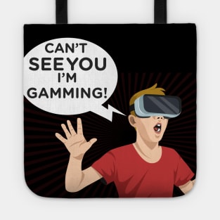 funny headset cant hear you im gaming Tote