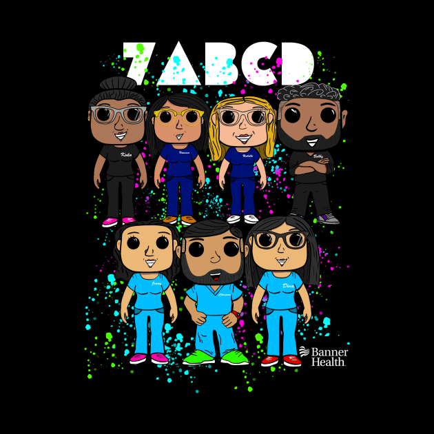 7ABCD NIGHT SHIFT by Julio’s Weird Designs