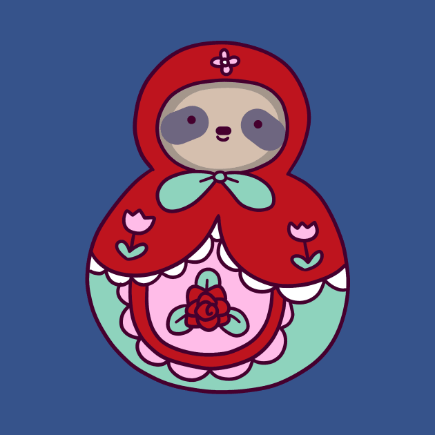 Russian Doll Sloth by saradaboru