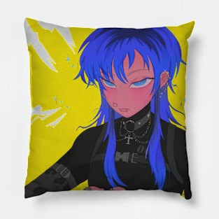 Girl boss (transparent) Pillow