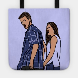 Distracted Boyfriend Meme The Couple Tote