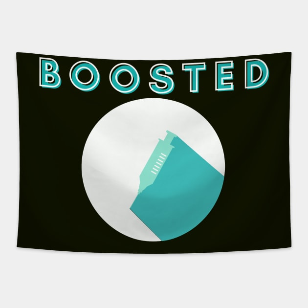 Boosted! Tapestry by TJWDraws