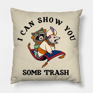 I Can Show You Some Trash Pillow