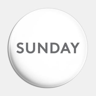 Sunday Pin