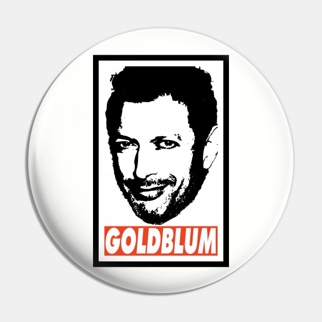 Goldblum Pin by Nerd_art