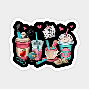 Teacher Coffe Cup Magnet