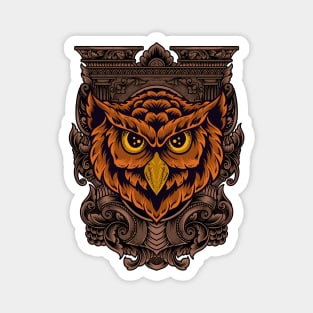 owl design Magnet