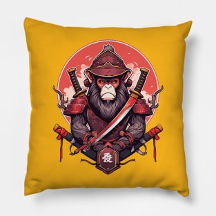 samurai ape Pillow