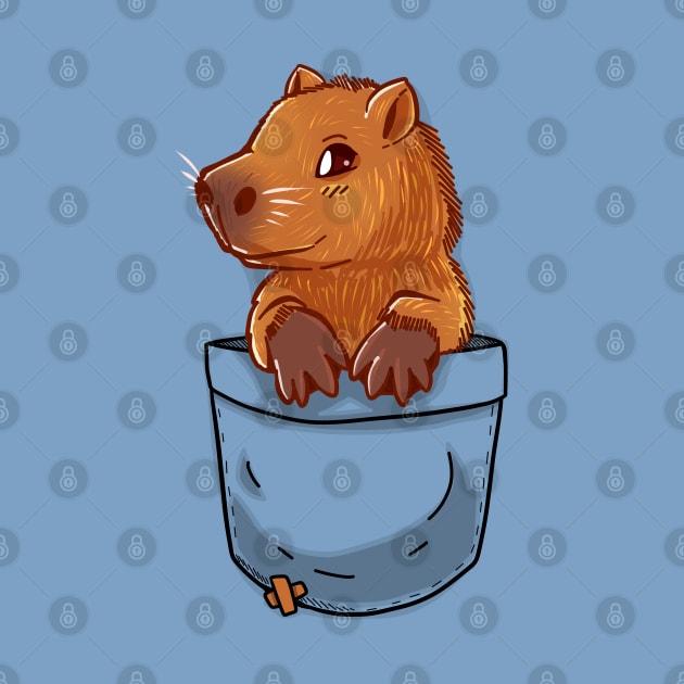 Pocket Cute Capybara by TechraPockets