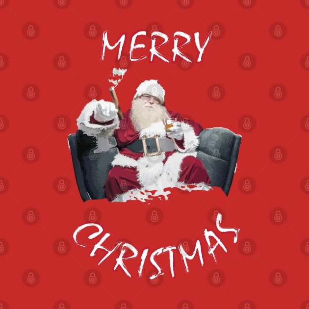 Fasbytes Xmas, Merry  Christmas Santa Claus by FasBytes