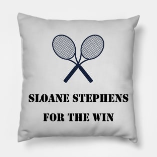 sloane stephens for the win Pillow