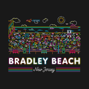 Bradley Beach New Jersey Beach T-Shirt