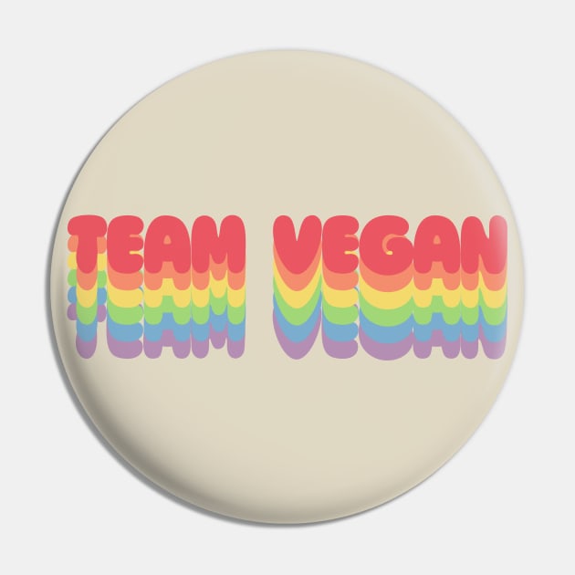 Team Vegan Pin by DankFutura