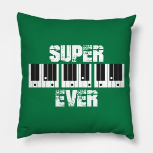 Super DAD Ever with Piano Chords Pillow