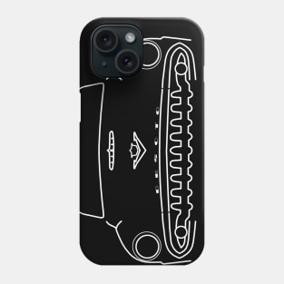 DeSoto Firedome 1954 classic car white outline graphic Phone Case