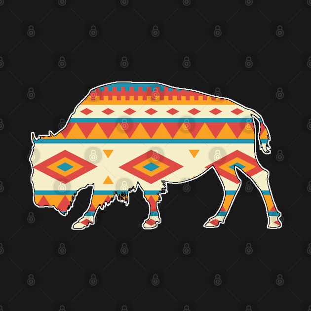 Bison Pattern - 2 by Brightfeather