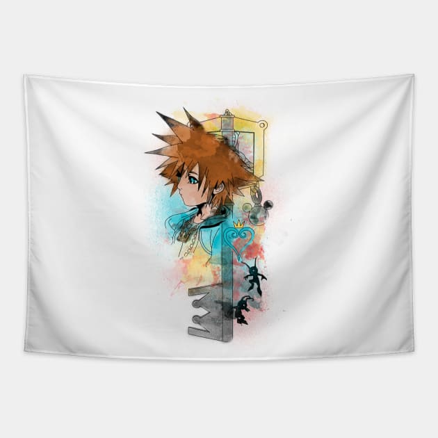 Kingdom of Watercolors Tapestry by Donnie