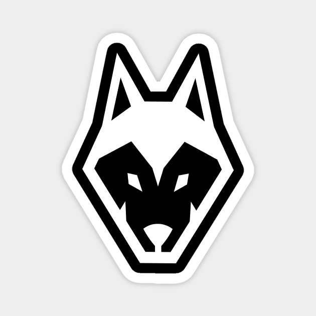 Husky dog Magnet by TheGloriousJoey