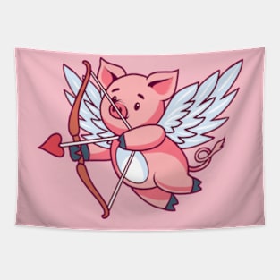 Angel Pig Tapestry