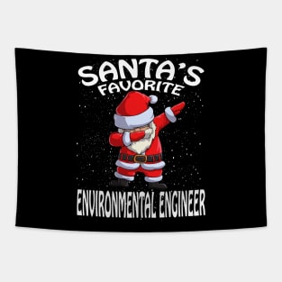 Santas Favorite Environmental Engineer Christmas Tapestry