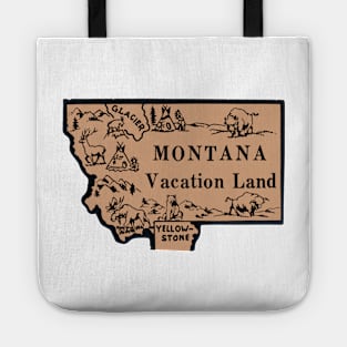 1940s Montana, Vacation Land Tote