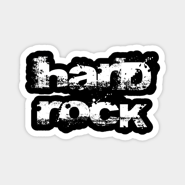 hardrock design Magnet by lkn