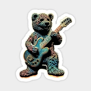 Deadhead Bear - Original Artwork Magnet