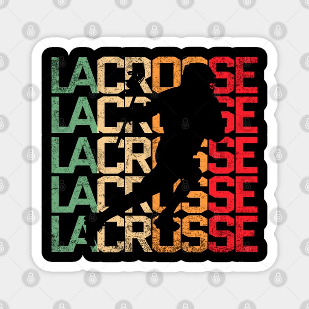 lacrosse Magnet by Mandala Project