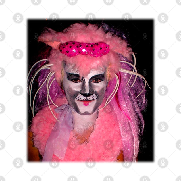 drag queen pink kitten by Marccelus