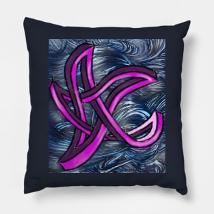 Dancing Inter-dimensional Star Slip Slider Pillow