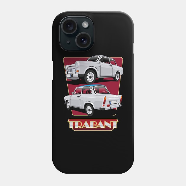 Trabant Classic Cars Phone Case by masjestudio