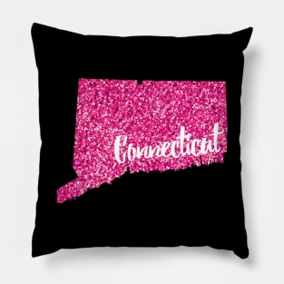 Sparkling Pink Connecticut Pillow