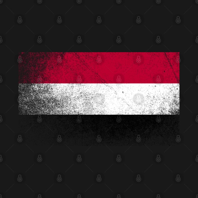 Vintage Distressed Yemen Flag by BramCrye