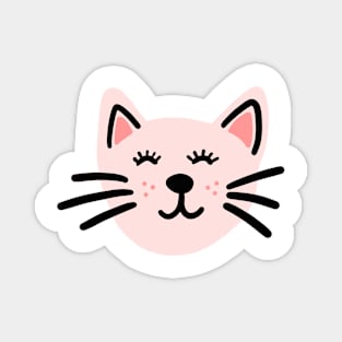 Cute cat pattern Magnet