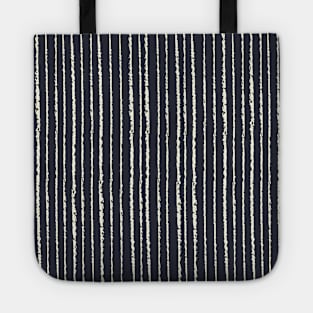 Nightmare Stripe Pattern Tote