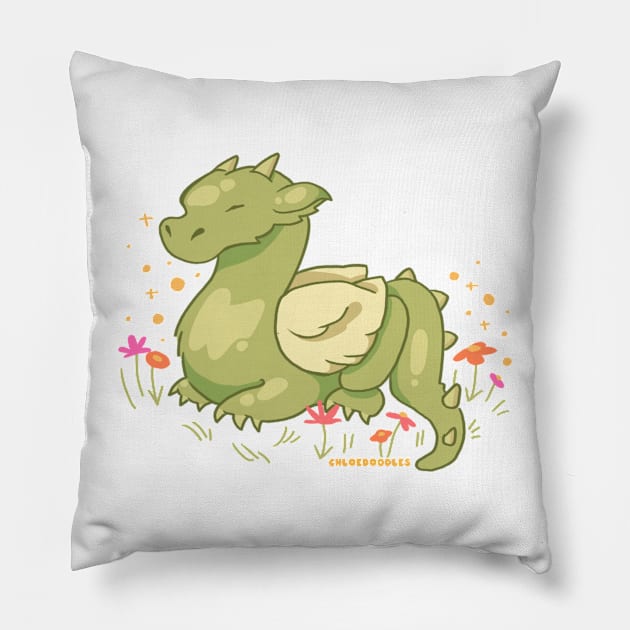 Dragon Pillow by Chloedo0dles