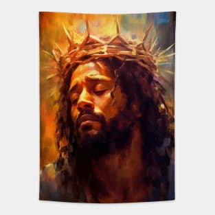 African American Art Jesus Christ Tapestry