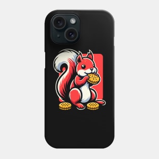 Squirrel-taste the biscuit Phone Case