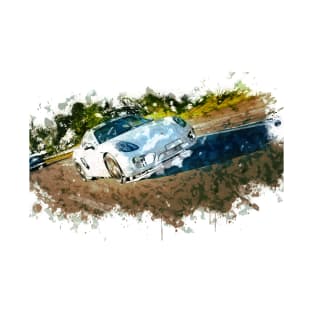 Cayman Porsche - Watercolour T-Shirt