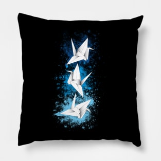 Cranes in Flight Pillow