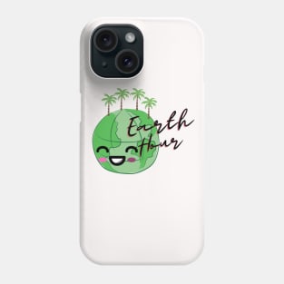 earth hour day Phone Case