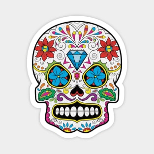 Petunia Calavera Magnet