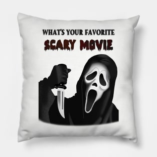 Ghost Face Pillow