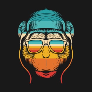 Monkey Music Retro T-Shirt