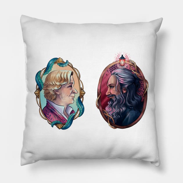 Side by Side Pillow by Molly11